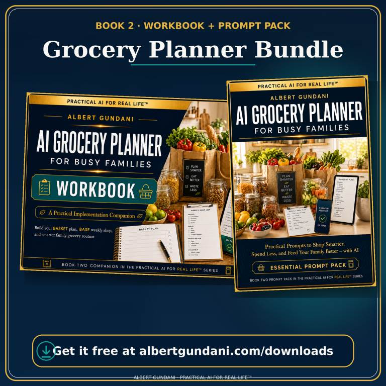 Book 2 Workbook + Prompt Pack — Grocery Planner Bundle