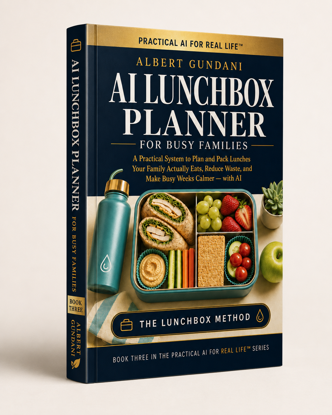 AI Lunchbox Planner for Busy Families — book cover